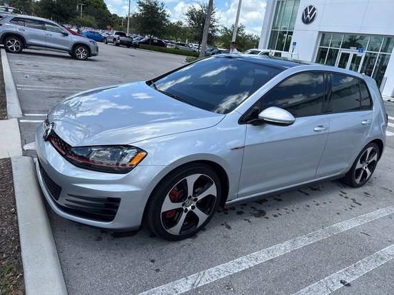 VOLKSWAGEN GOLF GTI 2017 3VW447AUXHM047803 image
